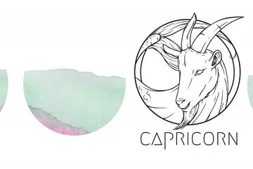 Capricorn love tarot banner