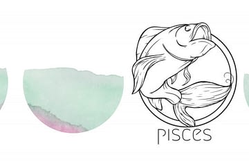 Pisces love tarot banner