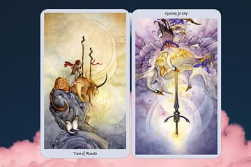 Gemini love today - 2 of Wands | Ace of Swords reversed