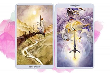 3 of Wands | Ace of Swords reversed