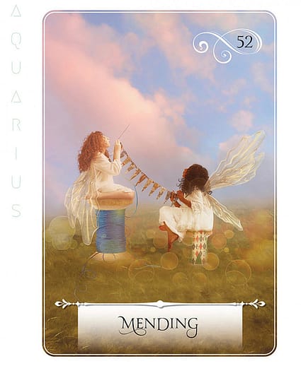 Mending - Wisdom of the Oracle | Aquarius love today - 12142020