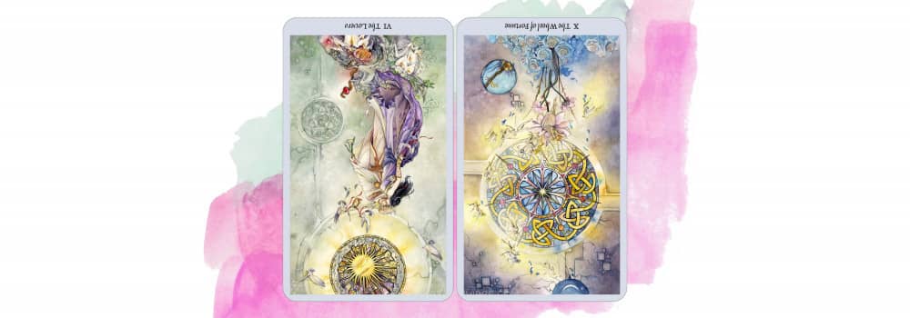 Aries love today - The Lovers reversed | The Wheel of Fortune reversed - 9122020