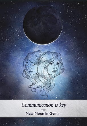 Communication is key (New Moon in Gemini)